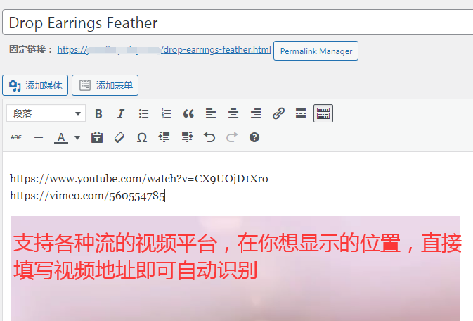 如何插入视频