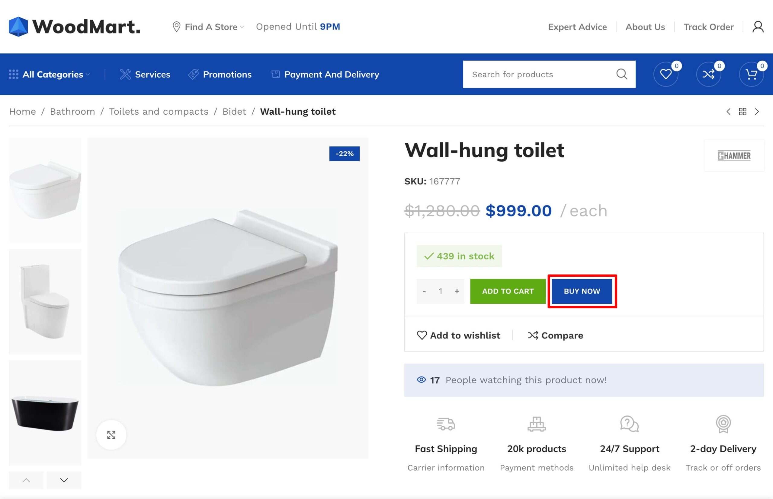 壁挂式马桶产品图片