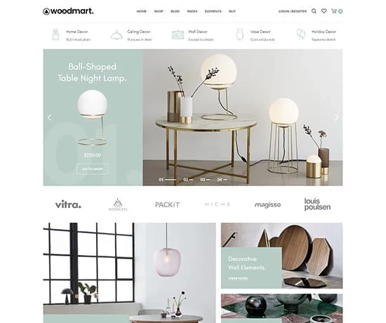 Decor 网站模板预览