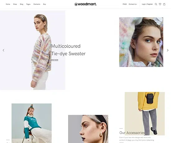 Fashion Minimalism 网站模板预览