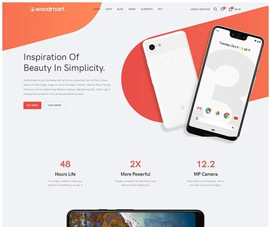 Landing Gadget 网站模板预览